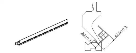 【钣金设计】超简单!一分钟学会折弯九折型材的图10